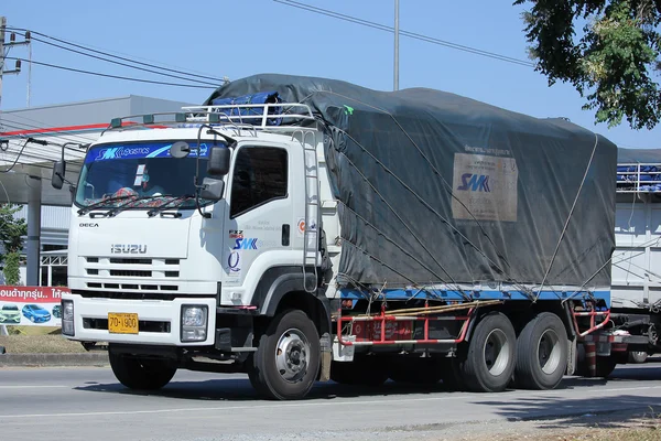 Smk 物流のコンテナー車 — ストック写真