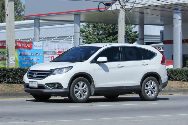 Приватне Honda Crv позашляховик автомобілів. — стокове фото