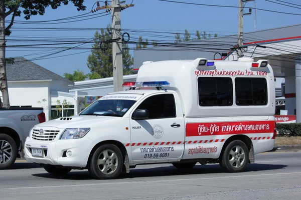 Ambulance pickup of Nonghan Subdistrict Administrative Organizat — Stock Photo, Image