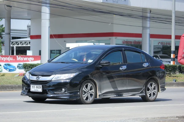 Privata staden bil, Honda City. — Stockfoto