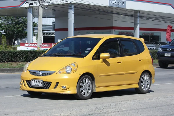 Prywatny samochód, Honda Jazz. — Zdjęcie stockowe