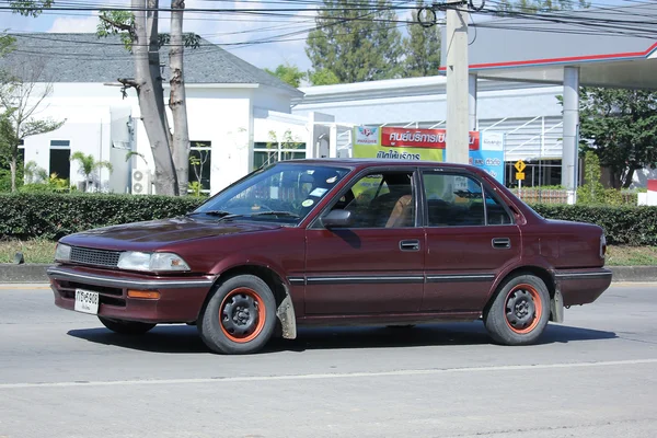 Soukromé auto, Toyota Corolla. — Stock fotografie