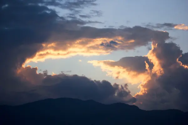 Nube Scape al sorgere del sole — Foto Stock