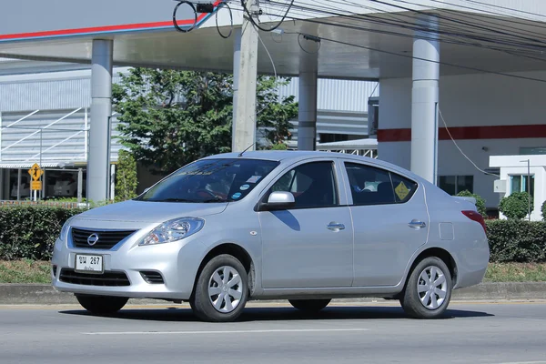 Coche ecológico privado, Nissan Almera . — Foto de Stock