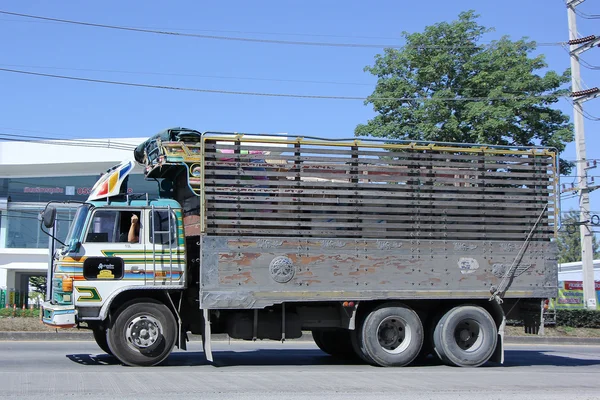 Camión de la empresa de transporte Saha Lomsak . —  Fotos de Stock