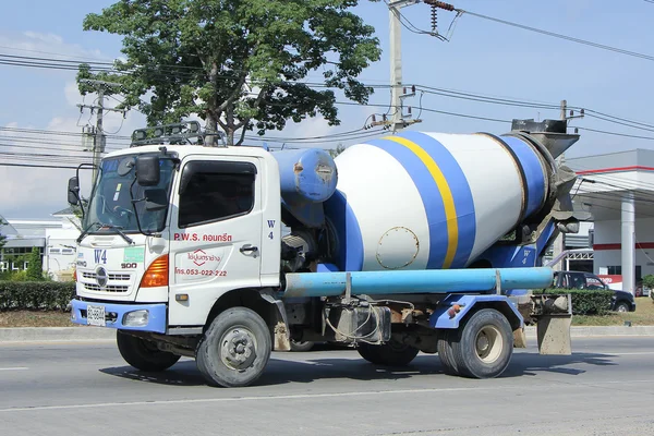 Цемент вантажівка Pws бетону. — стокове фото