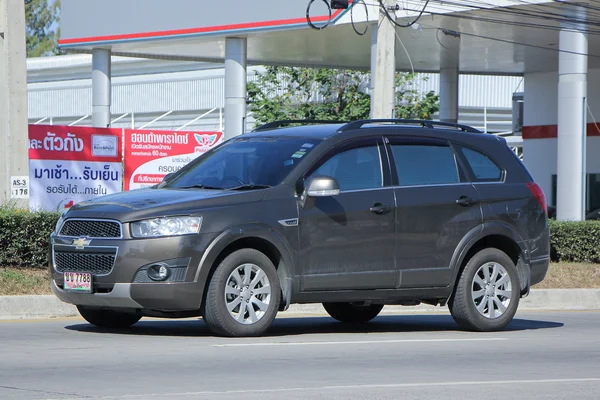 Suv prywatnego samochodu, Chevrolet captiva. — Zdjęcie stockowe