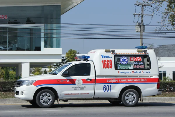 Ambulance pickup of Papai Subdistrict Administrative Organizatio — Stok fotoğraf
