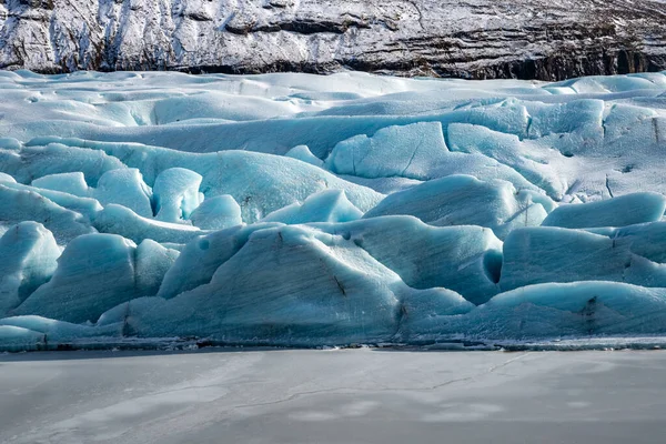 Skaftafell Buzulu, İzlanda Vatnajokull Ulusal Parkı. — Stok fotoğraf