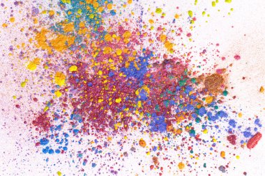 parlak göz farı ezilmiş