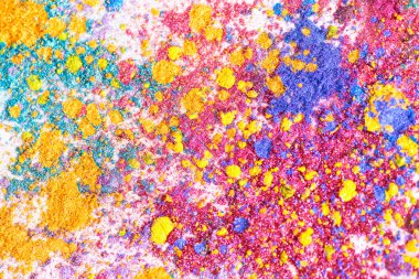 parlak göz farı ezilmiş