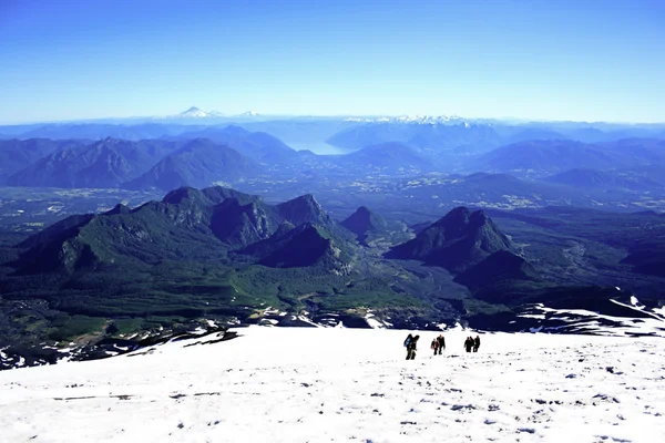 Beberapa mil dari puncak ! Stok Gambar Bebas Royalti