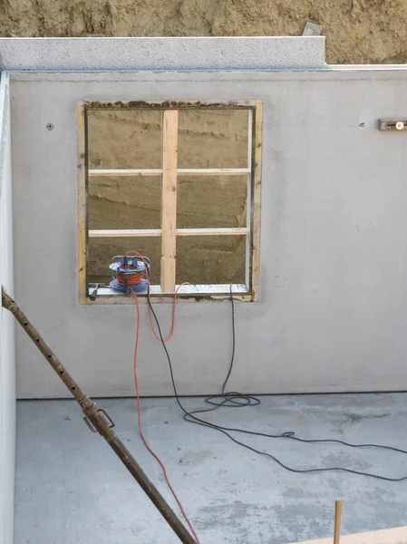 Construcción de una bodega — Foto de Stock