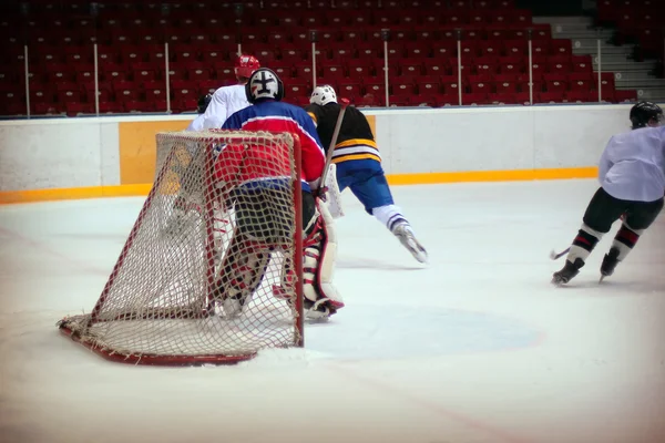 Hockey goalie — Stock Photo, Image