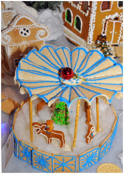 Lodge parçası gingerbread ve tanımlama bilgileri