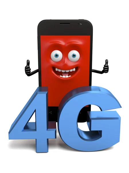 Cep telefonu, ağ, 4g, iletişim — Stok fotoğraf