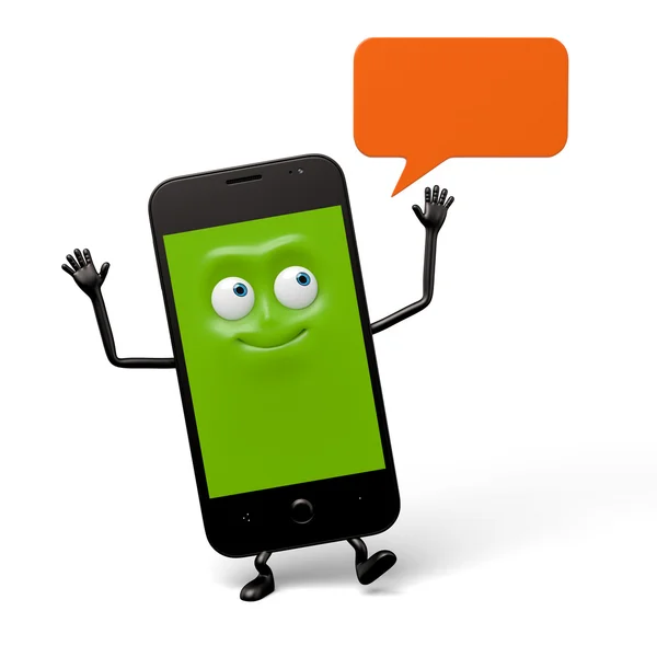Мобільний телефон, повідомлення, примітки, Sms — стокове фото