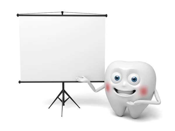 Dente, ensinar, palestra , — Fotografia de Stock