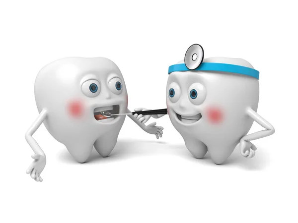 Dente, dentista, mal di denti , — Foto Stock