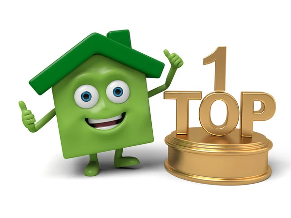 Casa, top1, primeiro, melhor , — Fotografia de Stock