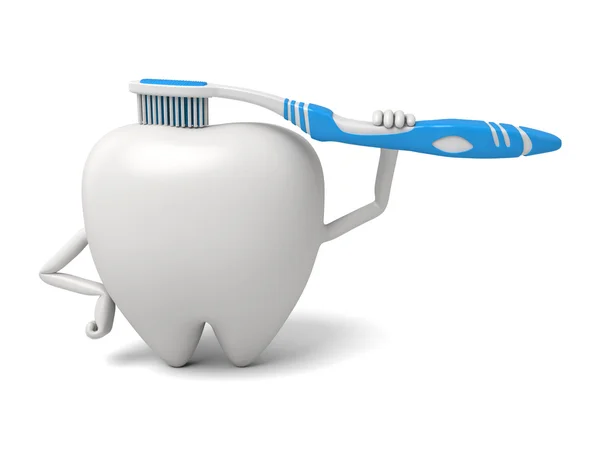 Tooth,brush, toothbrush, — Stock Photo, Image