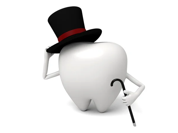 Tooth,gentleman, dentistry, — Stock Photo, Image
