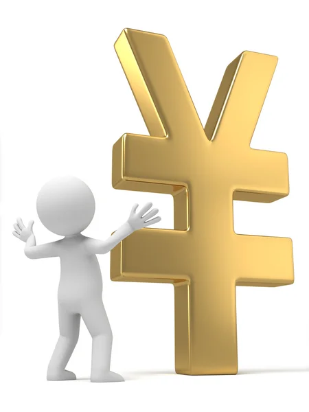 Yen currency symbol — Stock Photo, Image