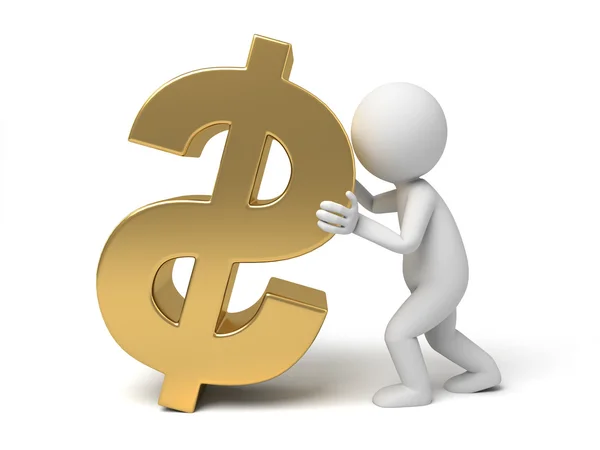 Dollar currency symbol — Stock Photo, Image