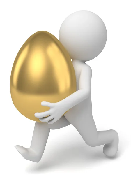 Gold egg — Stock Photo, Image