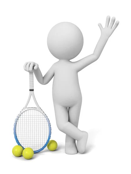 Jugador de tenis — Foto de Stock