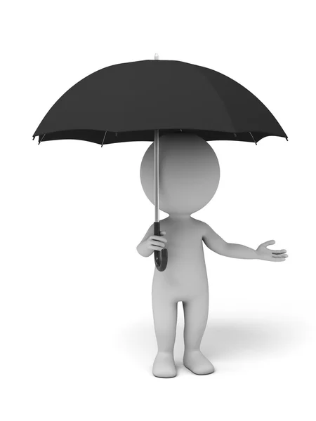 Dinheiro lucro guarda-chuva — Fotografia de Stock