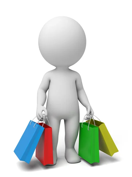 Ustomer comprare shopping — Foto Stock