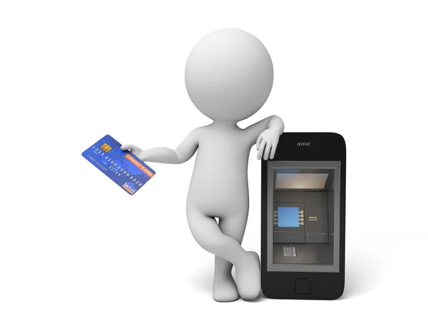 Betalning telefon App — Stockfoto
