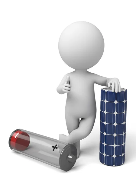 Concepto de energía solar — Foto de Stock