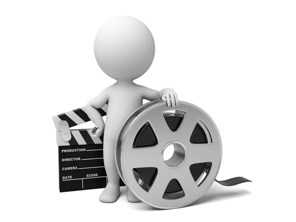 Video film white, — Stock Photo, Image