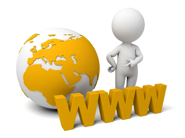 Www Internet ağ — Stok fotoğraf