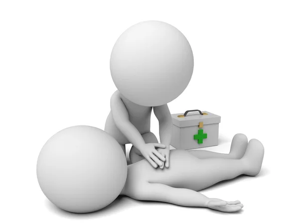 First-aid Rescue doctor — Stock Photo, Image