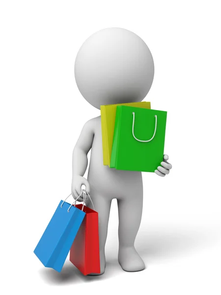 Customer graphics shopping Stock Photo