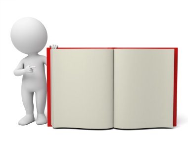 adam ve bir kitap