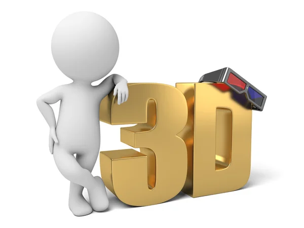 3D film, stereoskopický, — Stock fotografie