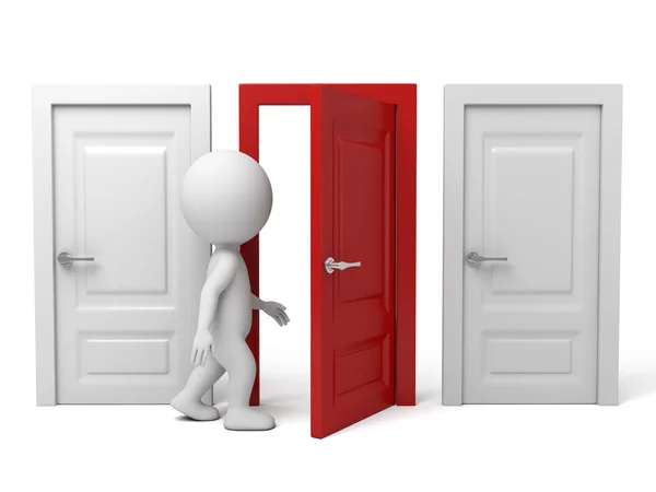 Door, choice, select, — Stock Photo, Image