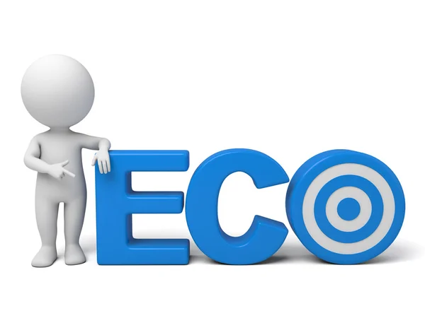 Eco, economico, economico , — Foto Stock