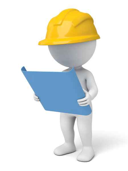 architect  drawing  blueprint