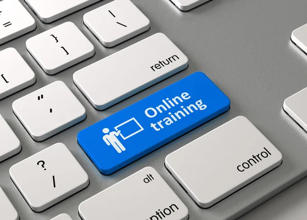 Curso de formación en línea — Foto de Stock