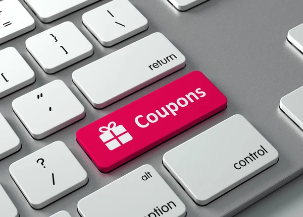 Coupons  coupon  take — Stock Photo, Image