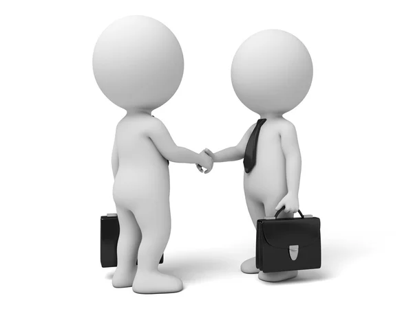 Shaking hands cooperation, — Stock Photo, Image