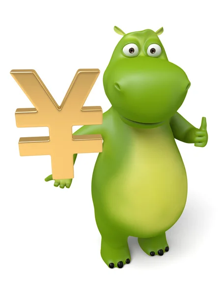 Yen-Währungssymbol — Stockfoto