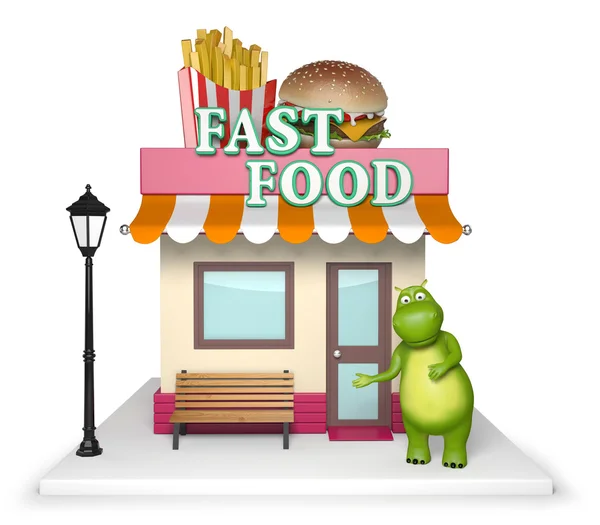 Negozio fast food — Foto Stock