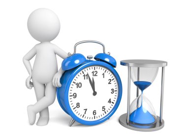 3D insanlar kum saati