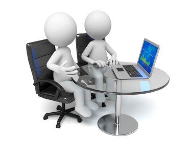 3D insanlar tartışmak